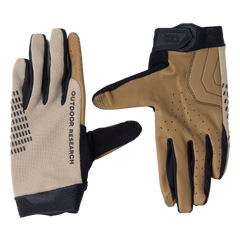 Freewheel MTB Leather Palm Bike Gloves